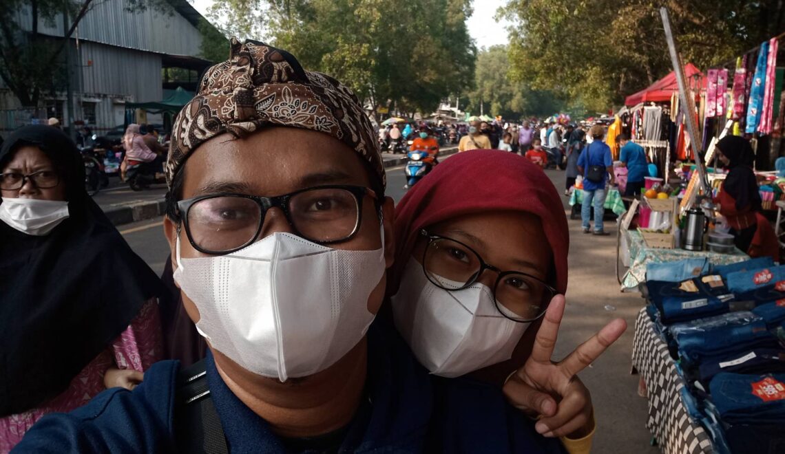 Menikmati Kembali Pasar Rakyat yang Tumpah Ruah di Leuwinanggung, Depok.